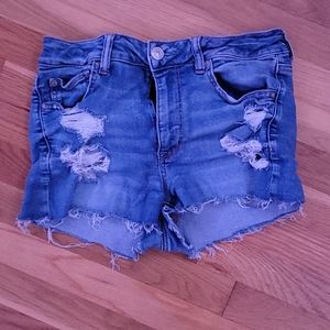 Size 12 AMERICAN EAGLE shorts light blue